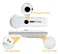 JAKEMY JM-Z19 8X Optical Magnifier 37mm Large Diemeter with LED Lamp Beads Universal Electronics Maintenance Fix Repair Tool for Mobile Phone
