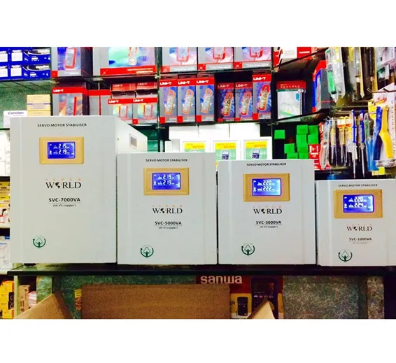 Servo Motor Stabilizer 10KVA SVC 10000VA  Super World