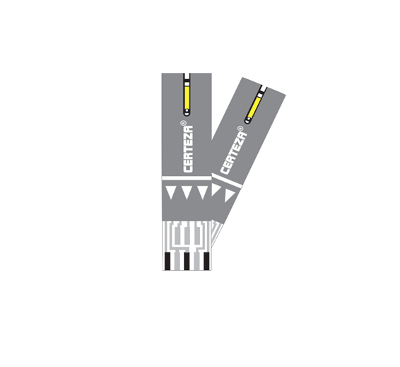 Certeza TS-100 (50-Test Strips) Glucose Test Strips for Certeza GL100 and PLUS meter